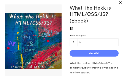 What The Hekk is HTML/CSS/JS? a complete guide to creating a web app in 5 min from scratch!